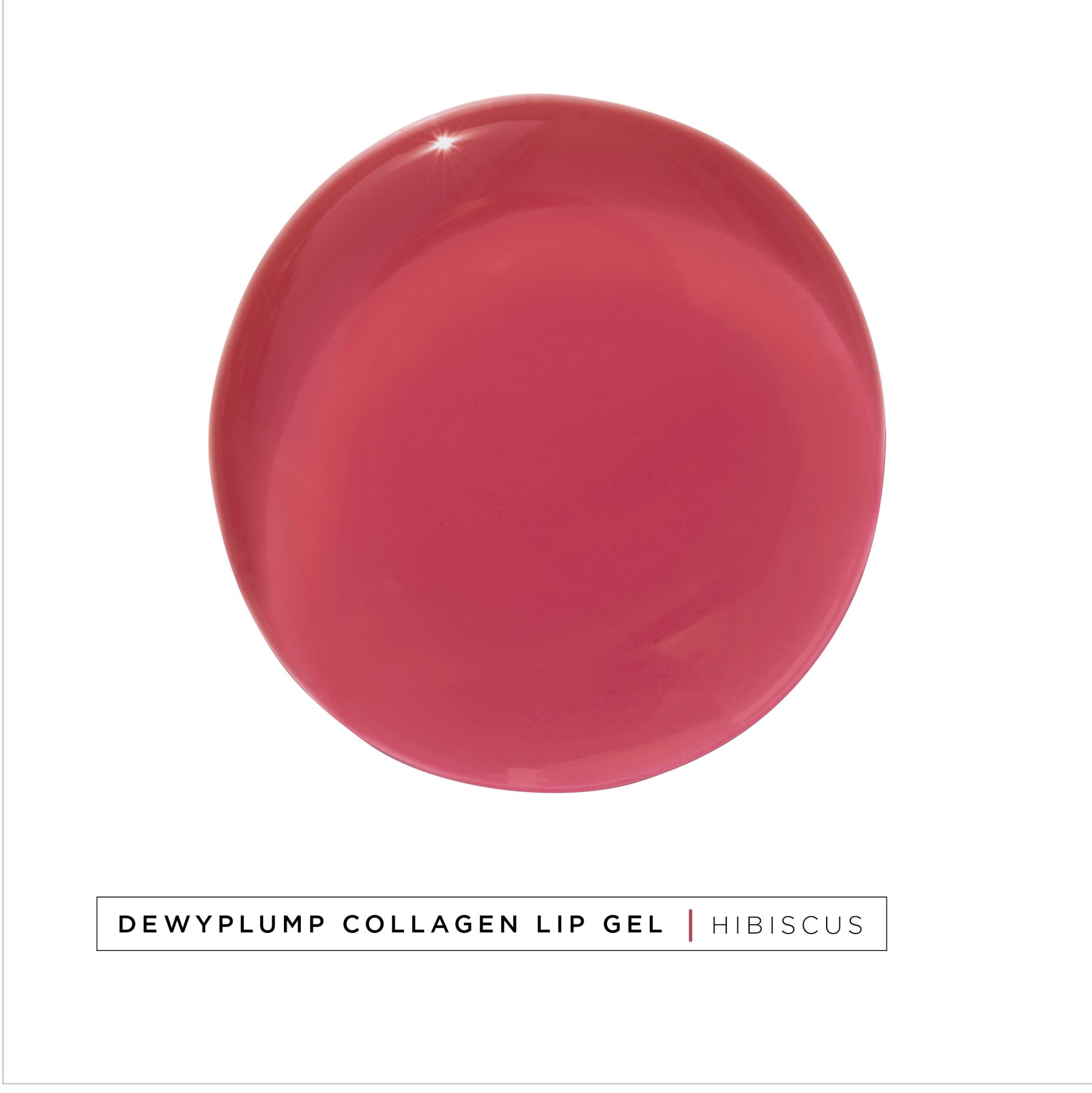 GXVE DEWYPLUMP COLLAGEN LIP GEL Hibiscus - Clean, High-Performance Lip Plumper