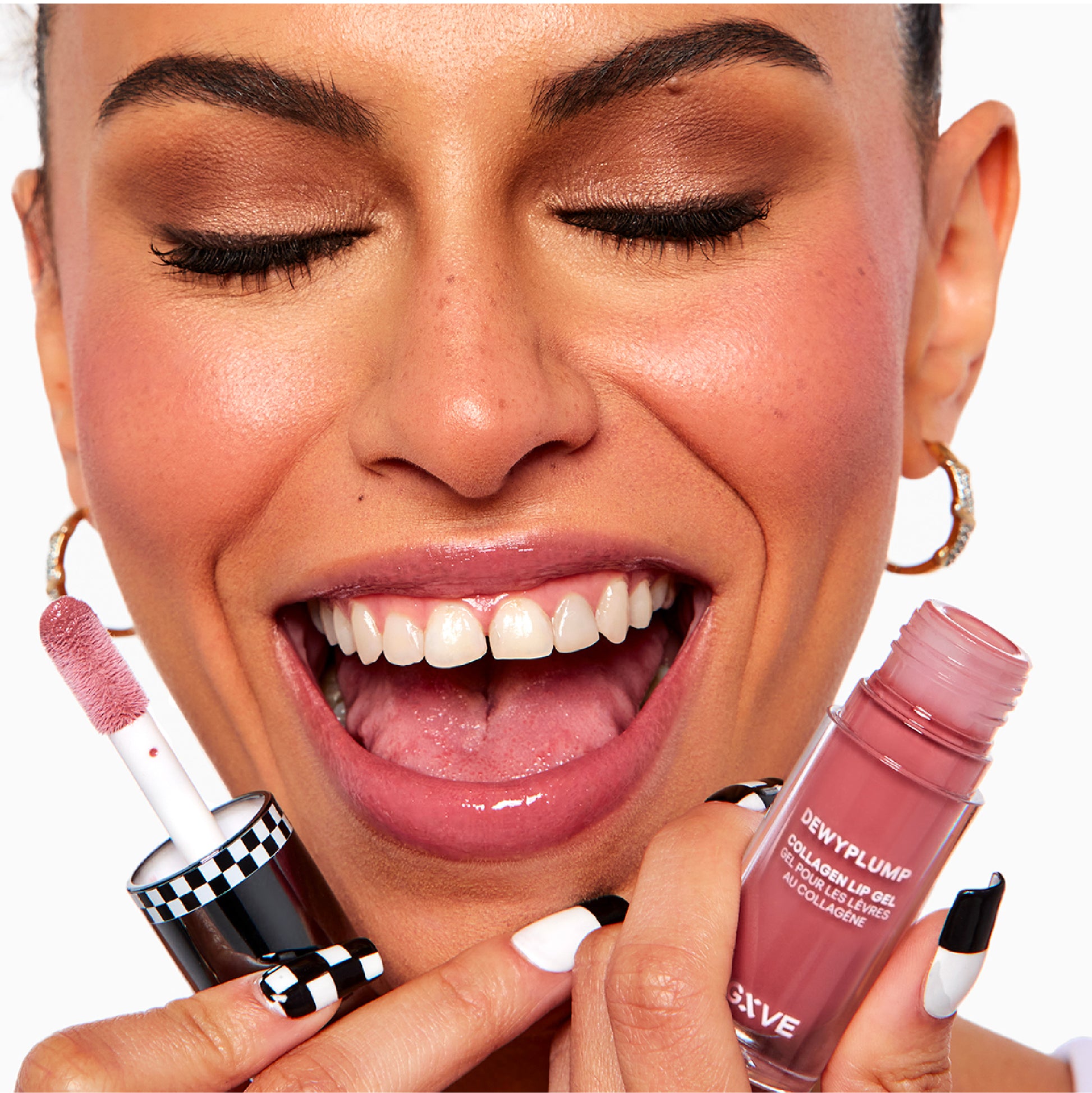 GXVE DEWYPLUMP COLLAGEN LIP GEL Hibiscus - Clean, High-Performance Lip Plumper