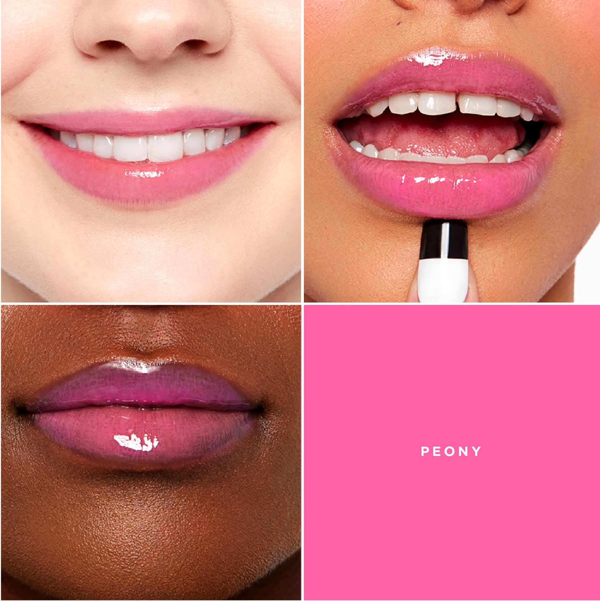 GXVE DEWYPLUMP COLLAGEN LIP GEL Peony - Clean, High-Performance Lip Plumper