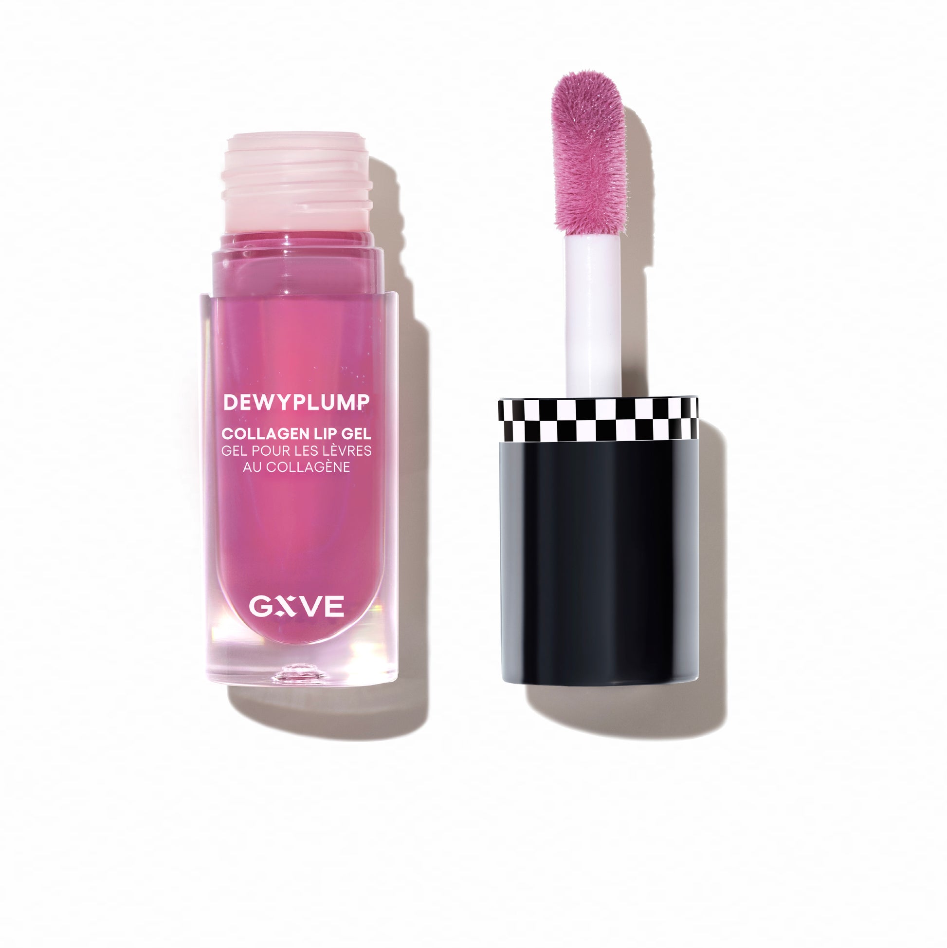 GXVE DEWYPLUMP COLLAGEN LIP GEL Purple Irises - Clean, High-Performance Lip Plumper