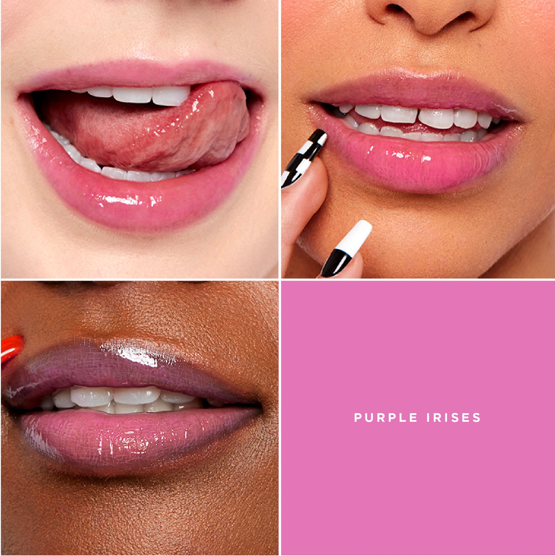 GXVE DEWYPLUMP COLLAGEN LIP GEL Purple Irises - Clean, High-Performance Lip Plumper