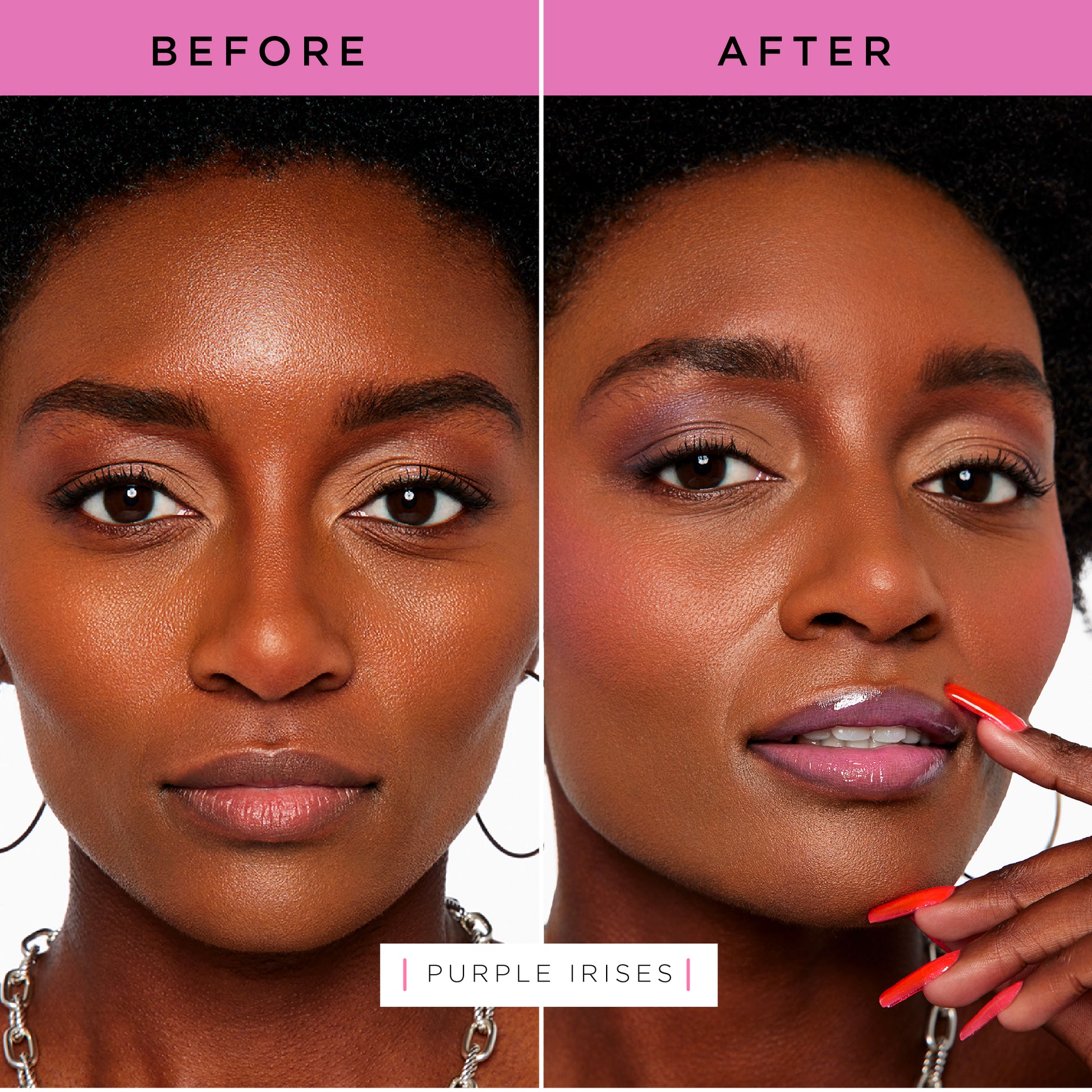 GXVE DEWYPLUMP COLLAGEN LIP GEL Purple Irises - Clean, High-Performance Lip Plumper