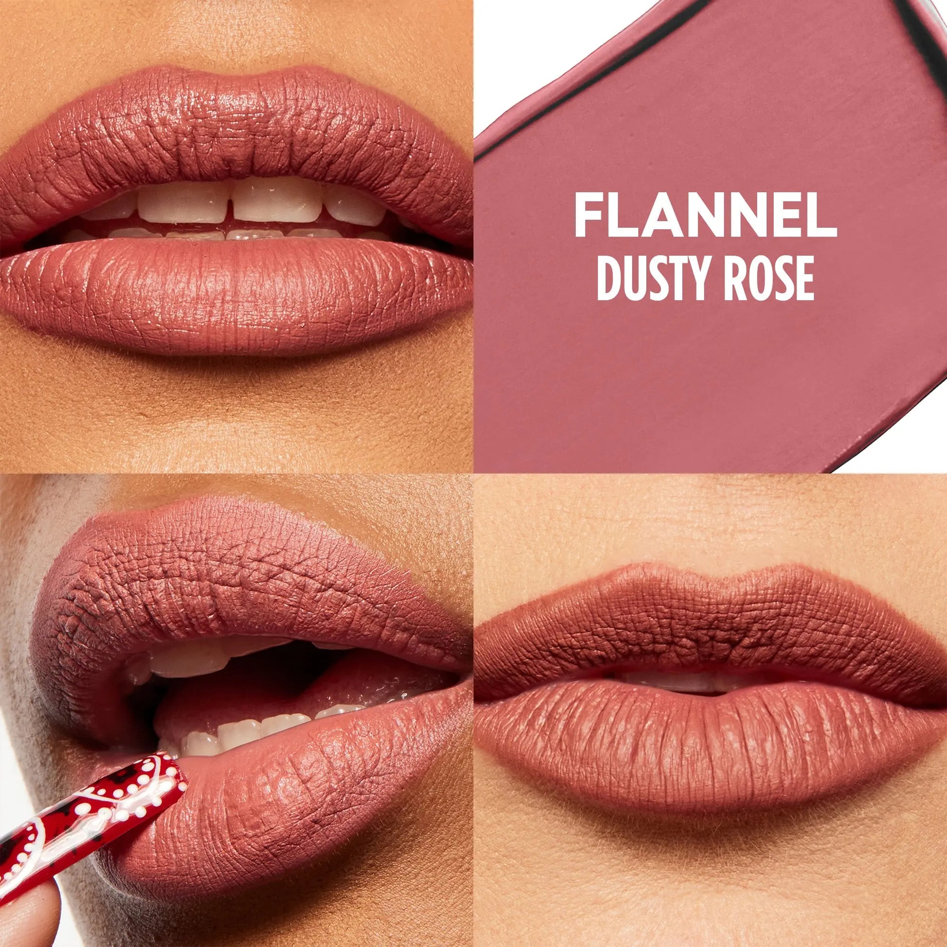 GXVE I'M STILL HERE Flannel - High-Performance Matte Liquid Lipstick