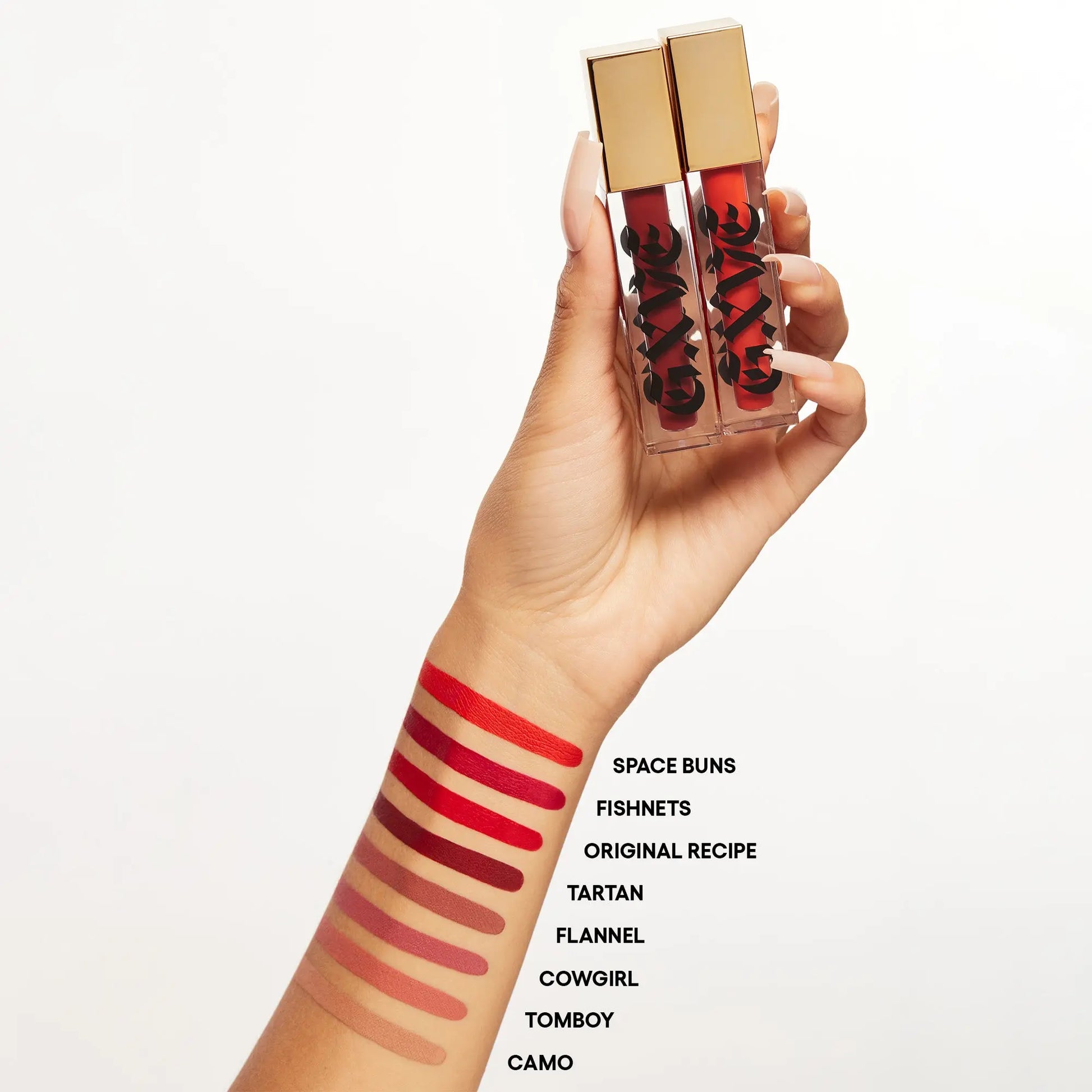 GXVE I'M STILL HERE Tartan - High-Performance Matte Liquid Lipstick