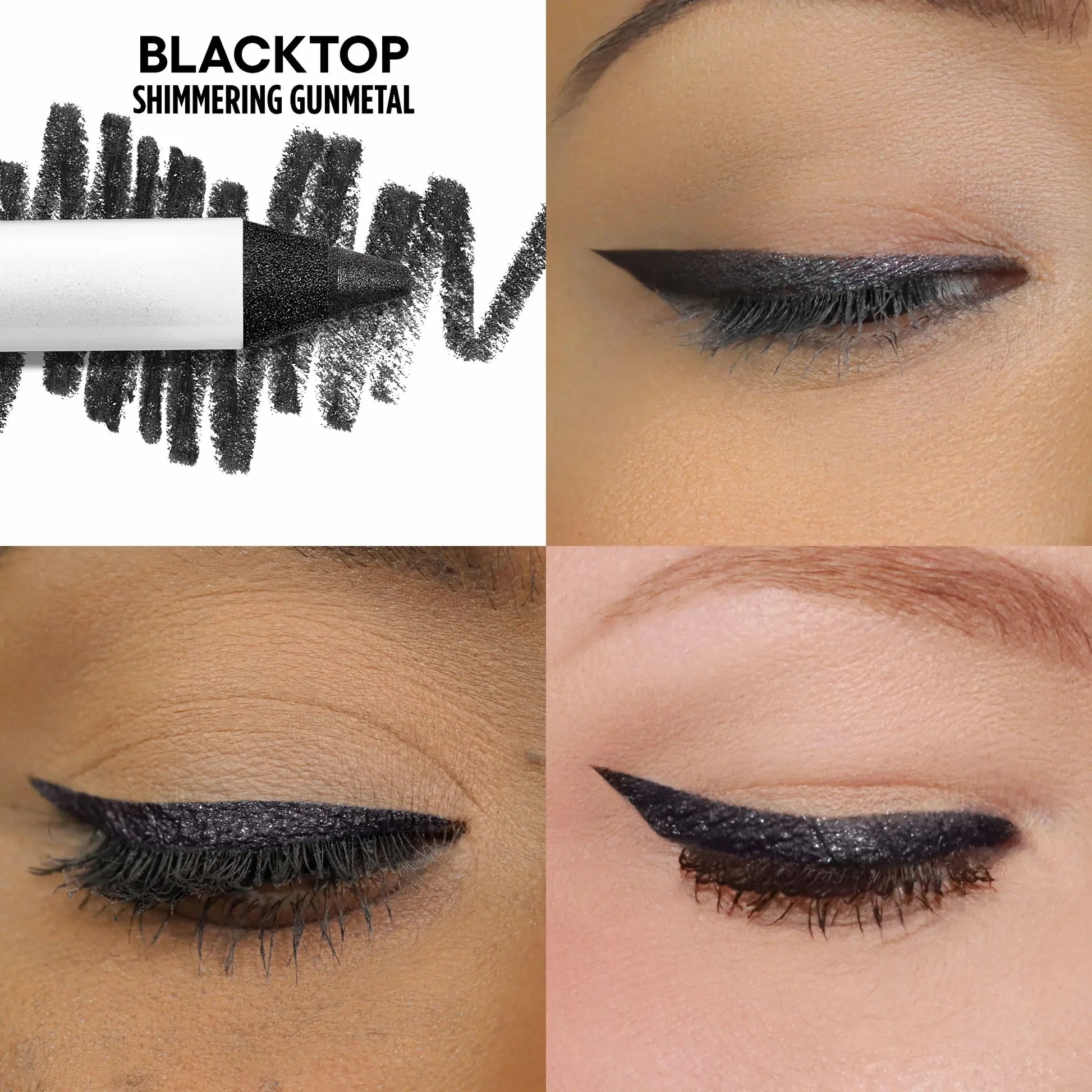 GXVE LINE IT UP Blacktop - 24hr Waterproof Gel Eyeliner Pencil