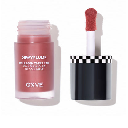 GXVE DEWYPLUMP COLLAGEN CHEEK TINT Hibiscus - Clean, High-Performance Liquid Blush