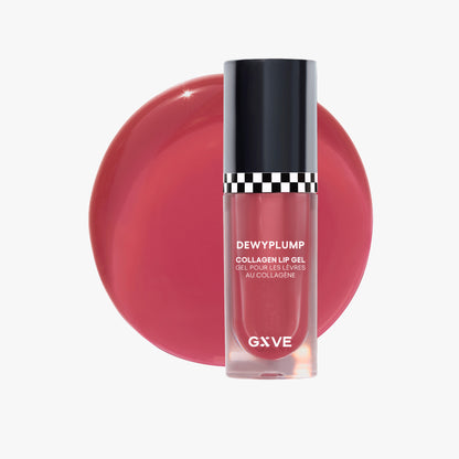 GXVE DEWYPLUMP COLLAGEN LIP GEL Hibiscus - Clean, High-Performance Lip Plumper