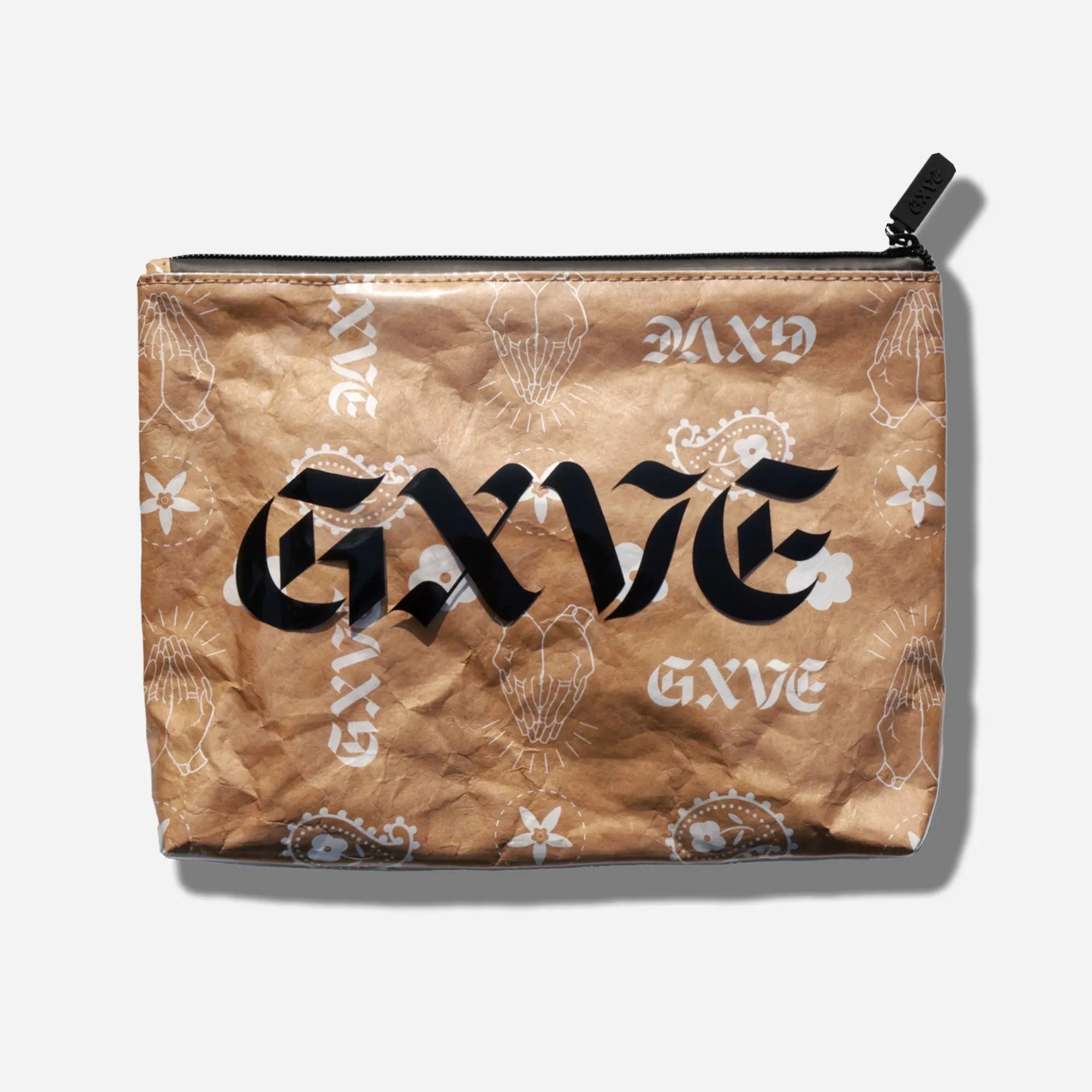 Selected: GXVE MAKEUP BAG Kraft The perfect makeup bag for all your GXVE essentials 