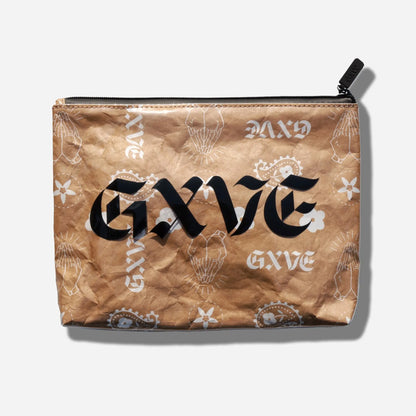 GXVE GXVE MAKEUP BAG Kraft - The perfect makeup bag for all your GXVE essentials 