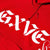 HOODIE GXVE RED HOODIE S GXVE custom artwork designed & printed in white on a pullover hoodie in Gwen’s signature GXVE ‘red.’ Made of 50% cotton and 50% polyester.