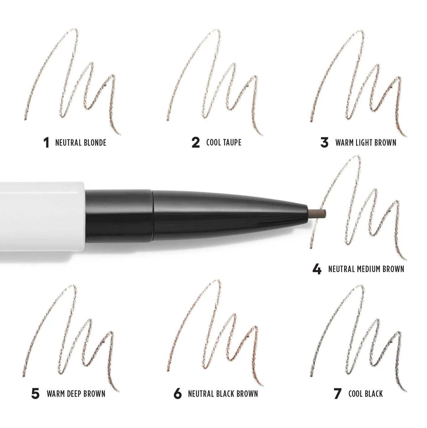 GXVE 7 - Ultra-Fine Eyebrow Pencil For Natural Brows