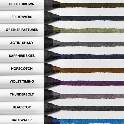 GXVE LINE IT UP Blacktop - 24hr Waterproof Gel Eyeliner Pencil