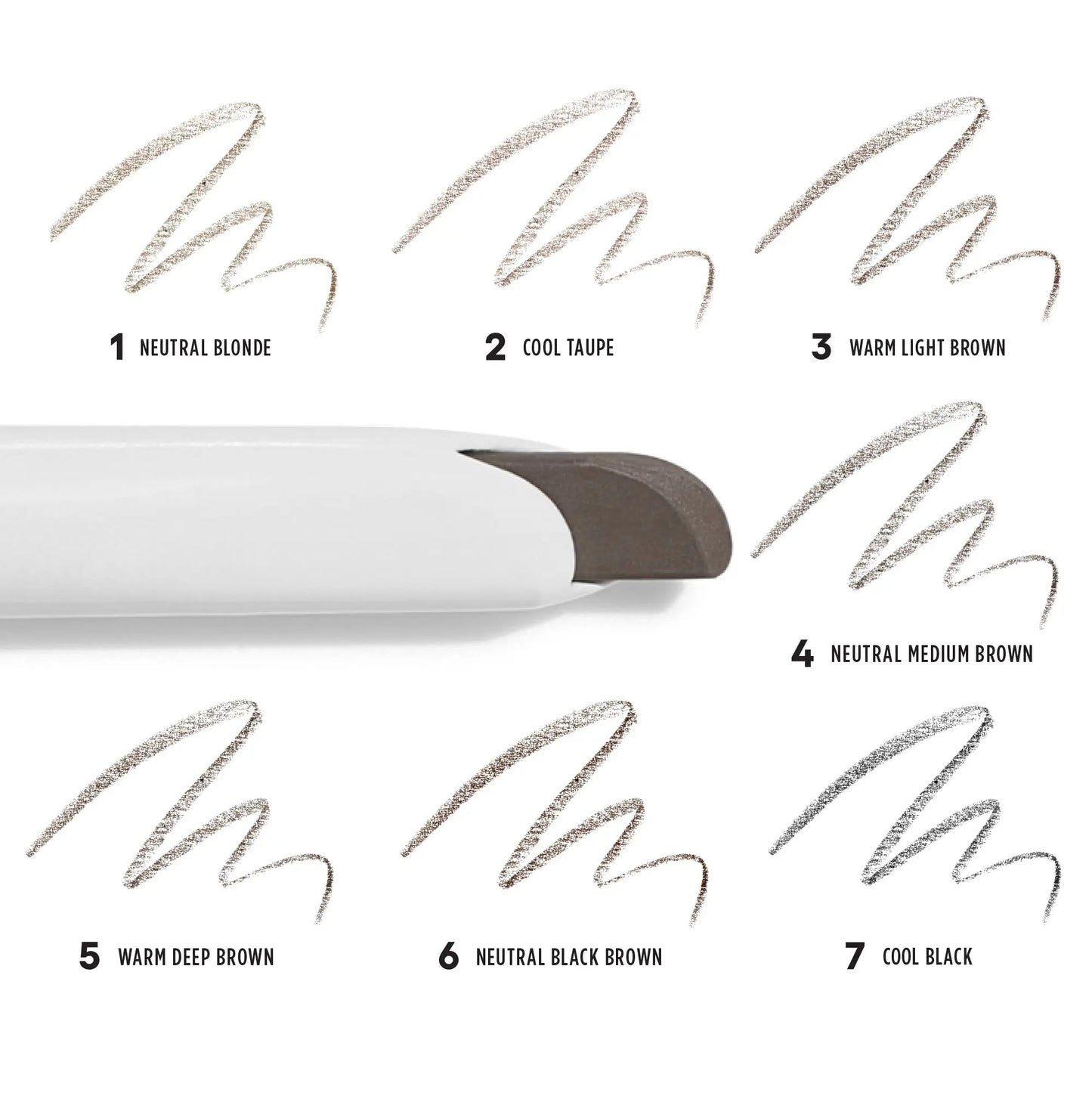 GXVE 1 - Instant Definition Sculpting Eyebrow Pencil For Bold Brows