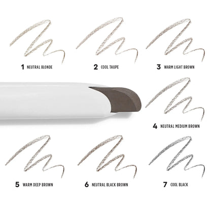 GXVE MOST DEF 1 - Instant Definition Sculpting Eyebrow Pencil For Bold Brows