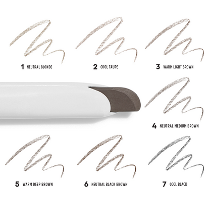 GXVE MOST DEF 5 - Instant Definition Sculpting Eyebrow Pencil For Bold Brows