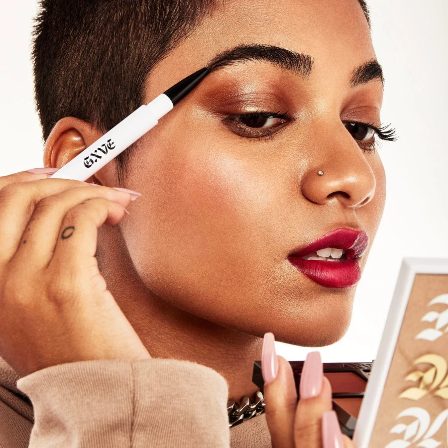 How to use: BROW HELLA ON POINT Ultra-Fine Eyebrow Pencil For Natural Brows